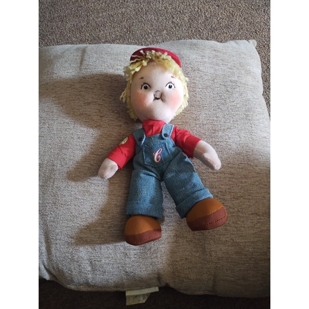 Vtg Campbell's Soup Kid Century Edition #1 Boy 9.5" Stuffed Plush Rag Doll